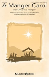 A Manger Carol SATB choral sheet music cover